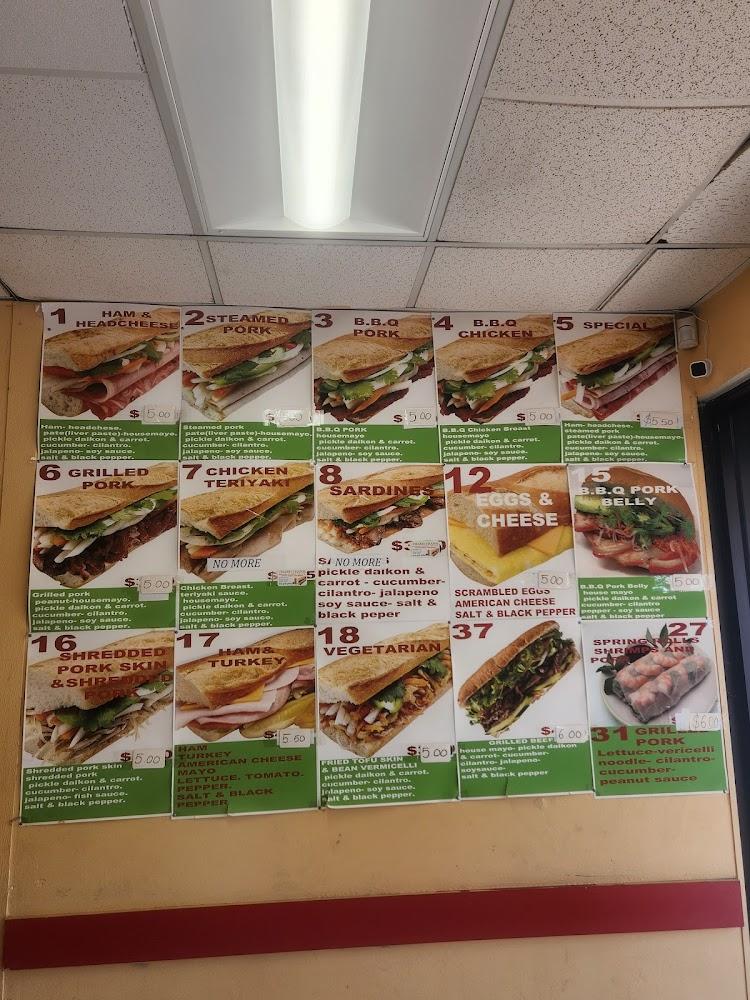 Thanh Thanh Sandwiches Menu image 3